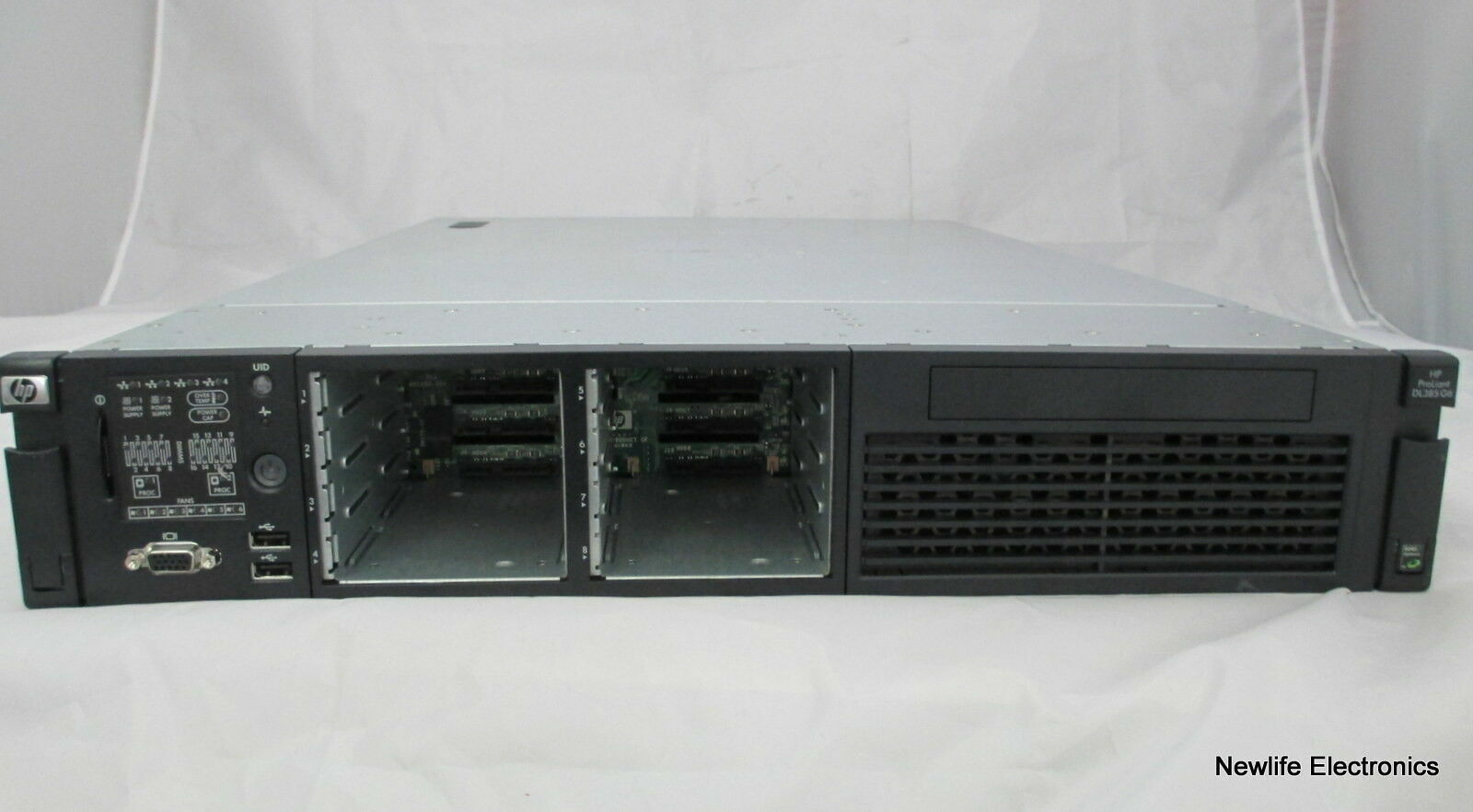 HP 570103-421 Proliant DL385 G6 2431 Rack Server (No CPU’s/RAM/Drives)