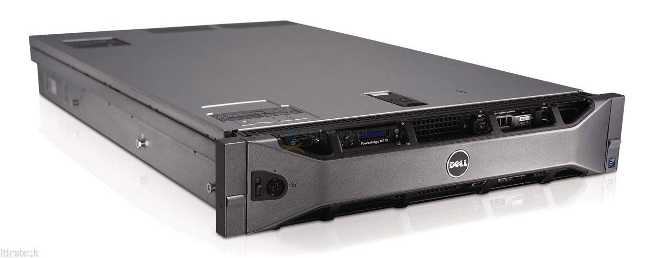 Dell PowerEdge R710 2x 6-Core E5645 2.4GHz 32GB Ram 4x 600GB 2x 300GB 2U Server