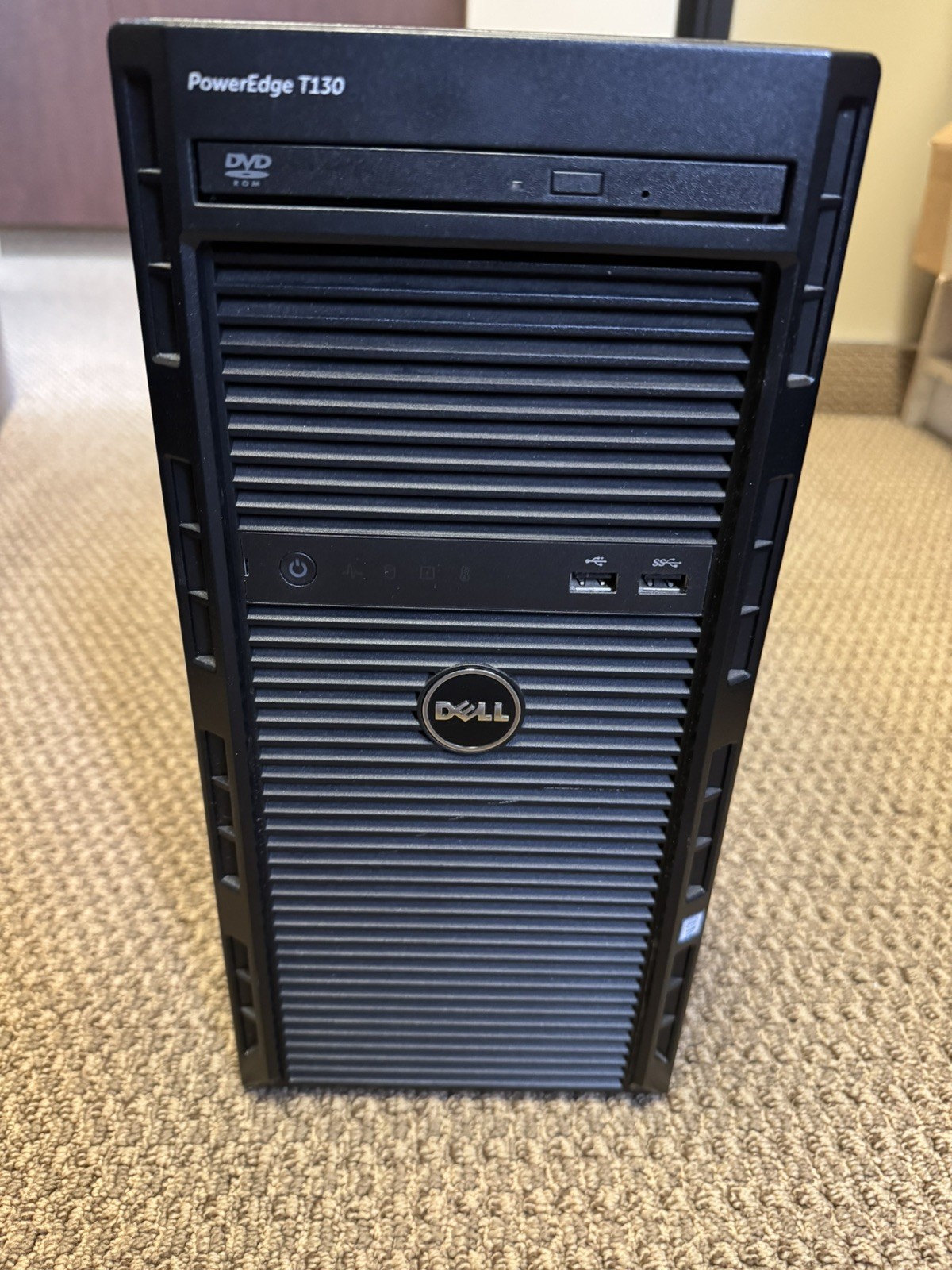 Dell PowerEdge T130 Xeon E3-1220 v5 @ 3.00GHz, 16GB Ram NO HDD’s NO OS – Tested