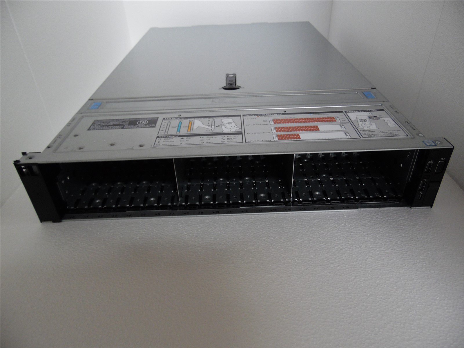 DELL EMC POWEREDGE SERVER R740xd 12 TO 24 BAY CONVERSION CHASSIS KIT K6YWC R27KK