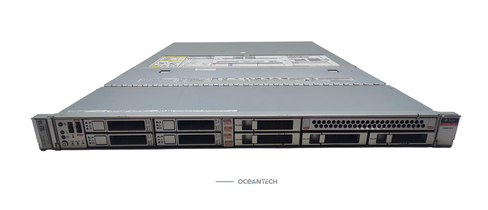 Sun Oracle Sparc S7-2L Rack Server Sparc S7 CPU 4.27 Ghz 8x 2.5 Bay, NO RAM