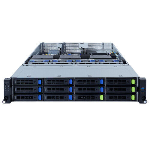 Gigabyte R282-Z96 Server 12X3.5″(4X NVME) 256G 3200MHz 2X EPYC 7713 CPU 64Core
