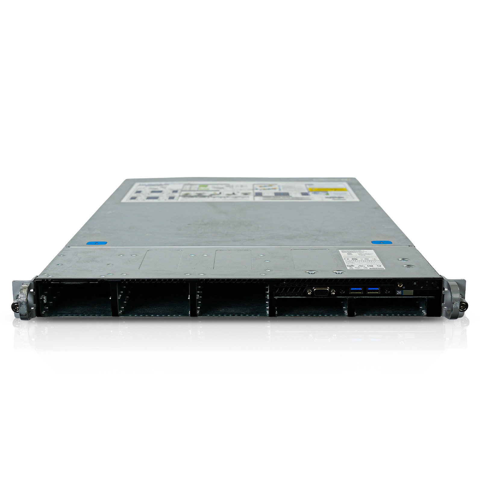 Intel 1U Rack Server 2x Xeon Gold 5120 2.2GHz 128GB DDR4 ECC – R1208WFTZSR