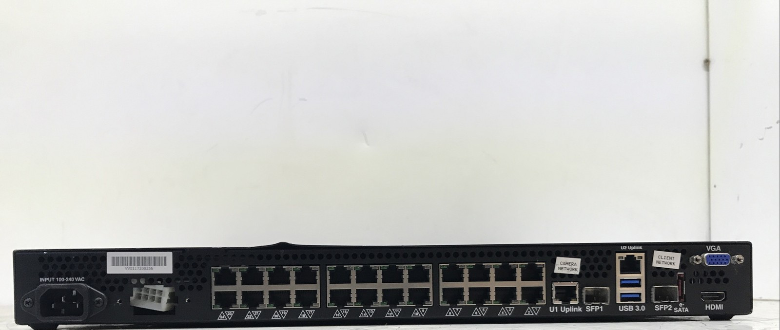 Razberi SSIQ24P-I3-4T I3-436 3.70GHZ 24-Port PoE Video Recording No HDD/SSD