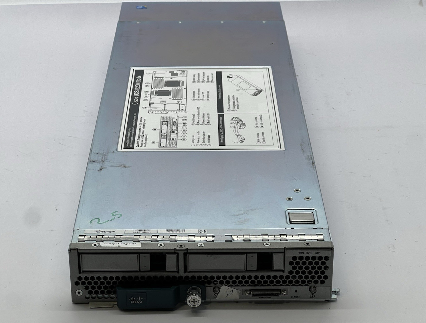 Cisco UCS B200 M2 2 Bay Blade Server-No Ram/HDD/Power Cable