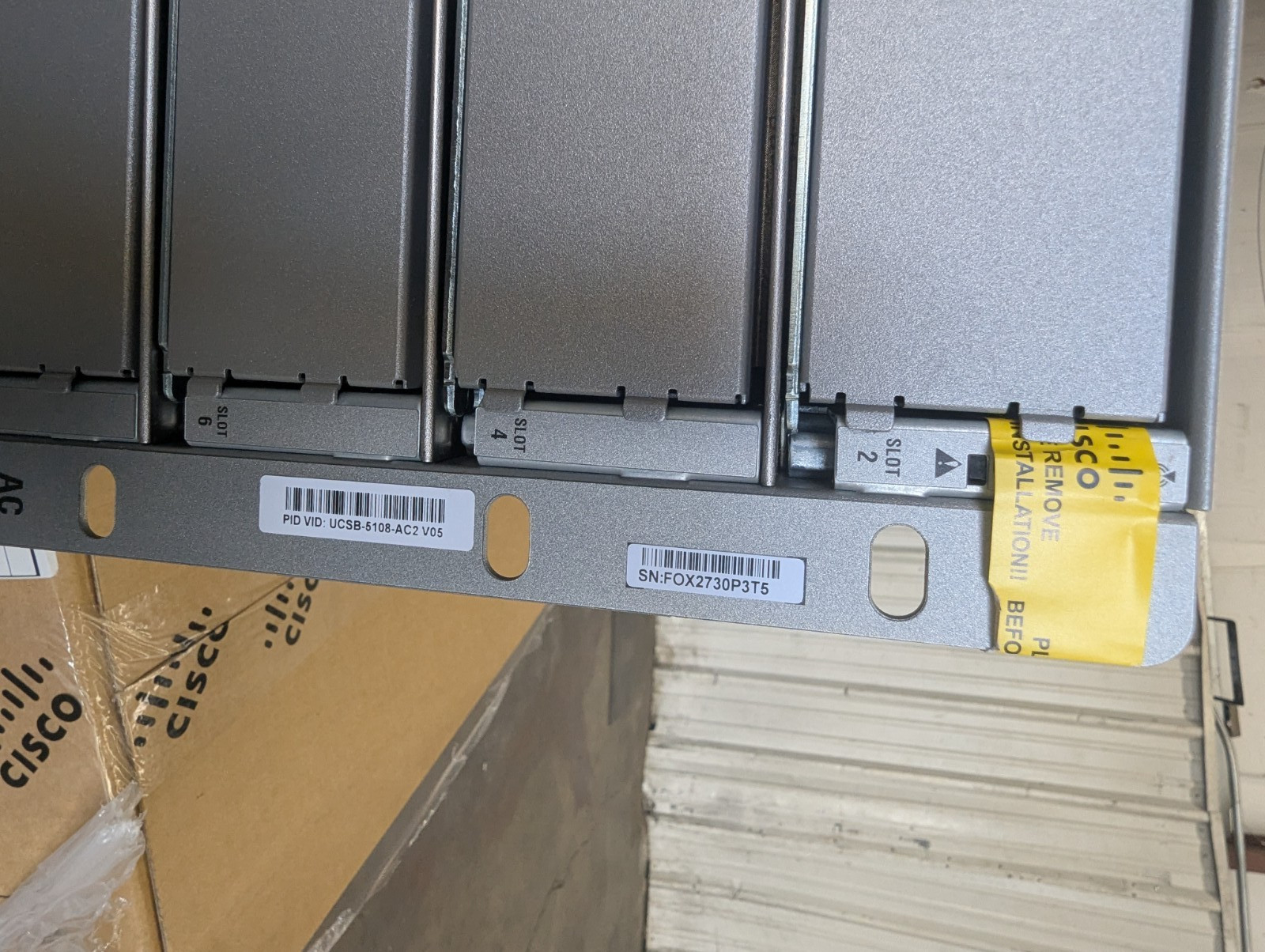2023 New Cisco UCS 5108 AC2 v05 Blade Server Chassis 8-Bays UCS-SP-5108-AC