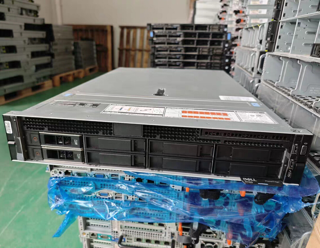 DELL PowerEdge R7425 Server 8X3.5″/2X750W PSU/H330/2X EPYC 7551/4X 32G 2400MHz