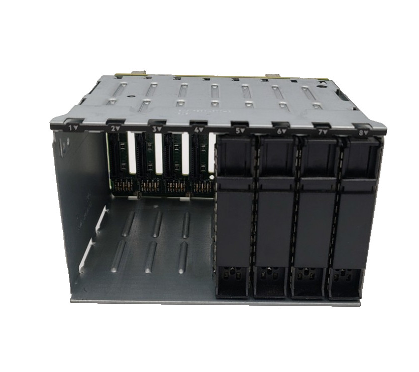 HPE PROLIANT Gen10 Backplane 2.5″ #832305-002 / Cage #871388-001 / X4 HD Caddy
