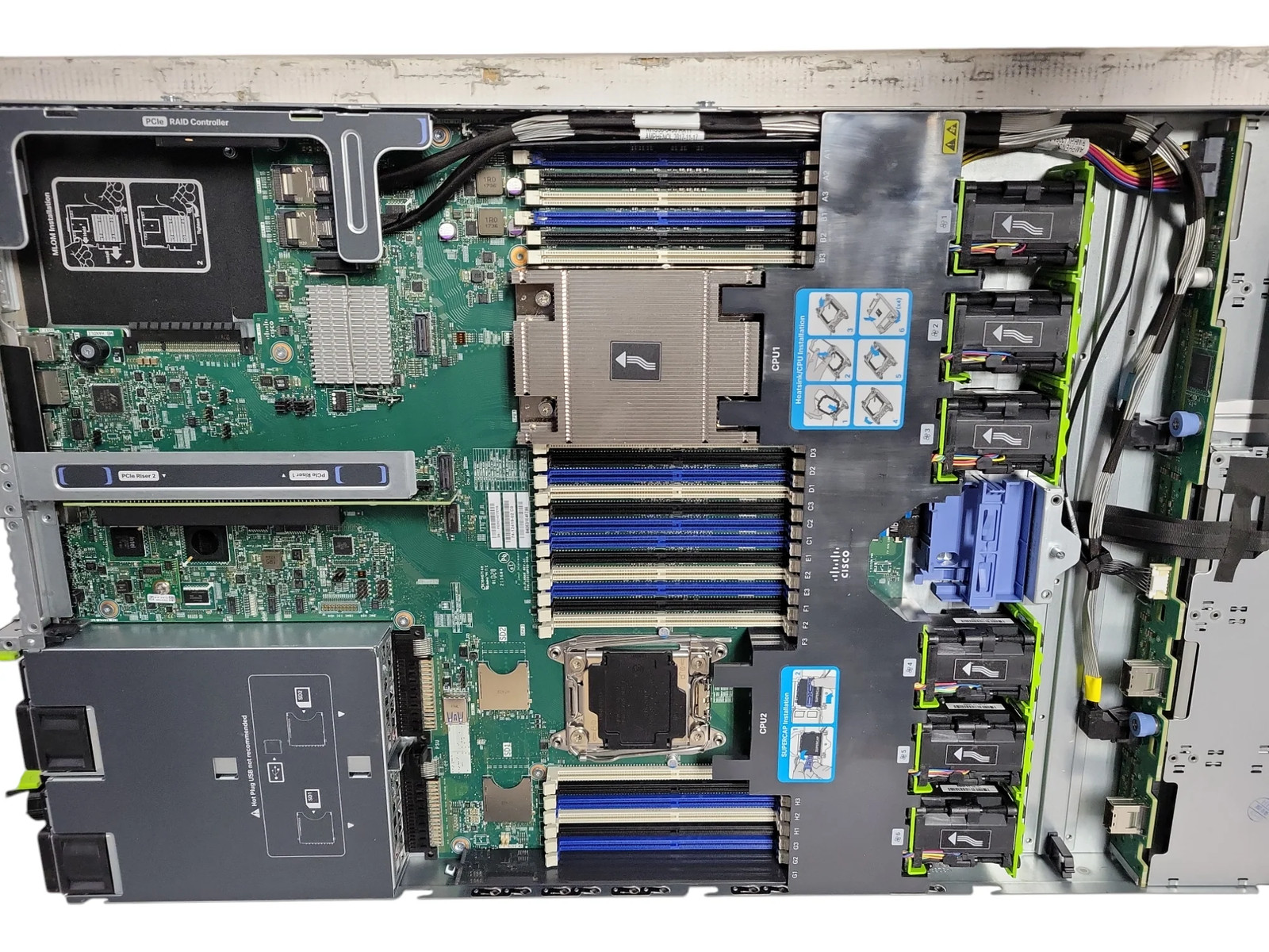 CISCO USC C220 M4 Server 1U Barebones NO CPU/RAM/HDD