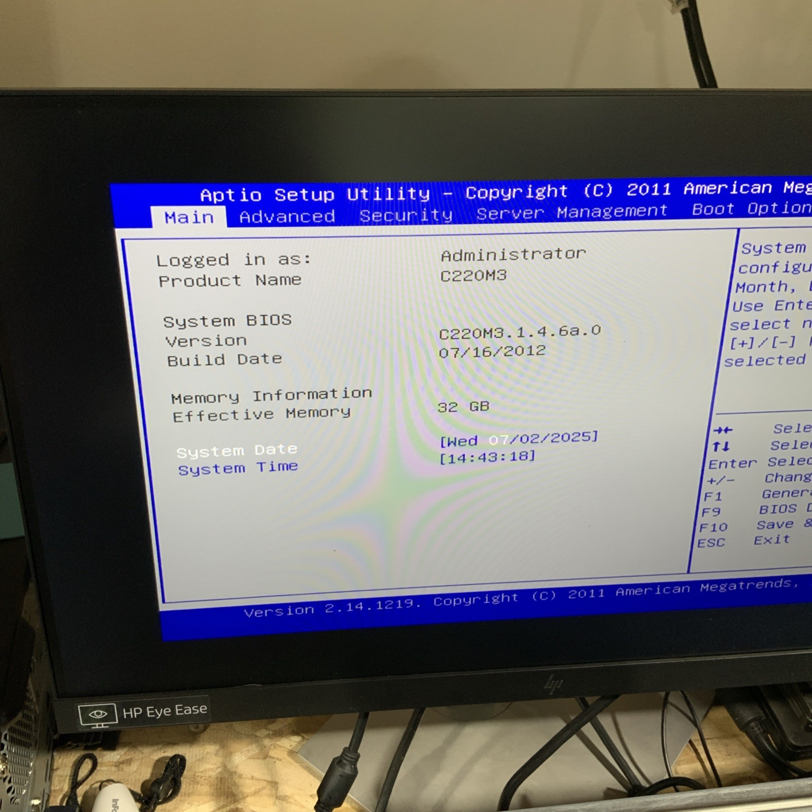 Cisco UCS C220 M3BE 2x E5-2609 2.4GHz 32GB RAM 2TB HDD RAID 1U Server A018