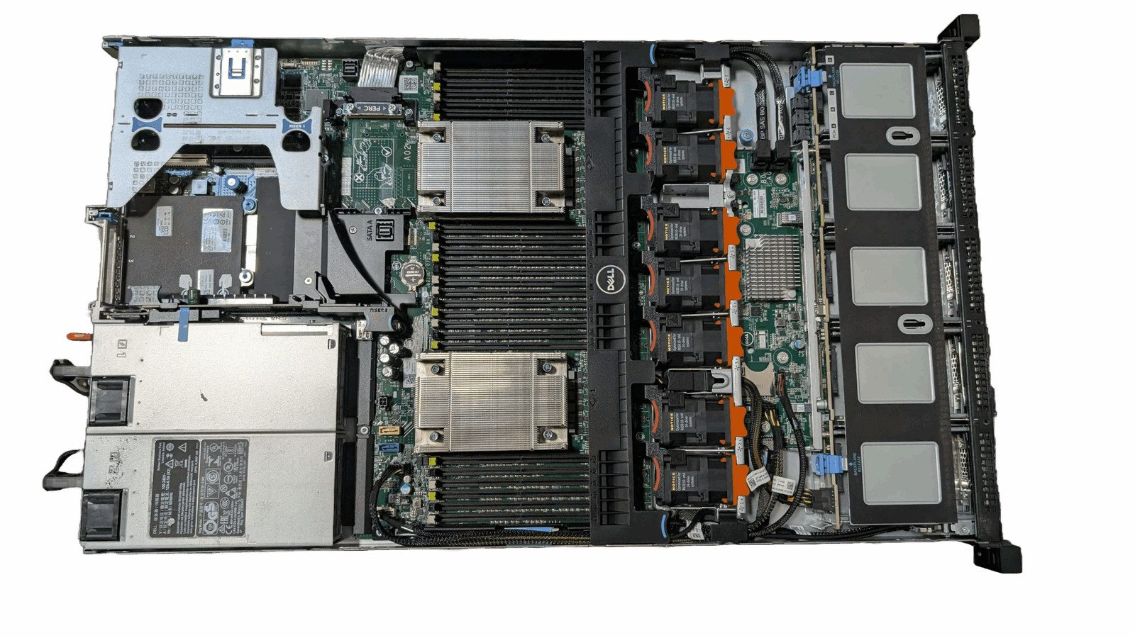 Dell Poweredge R630 2x E5-2698 v4 2.2ghz 40-Cores 128gb Raid 10x Trays 2x 750w