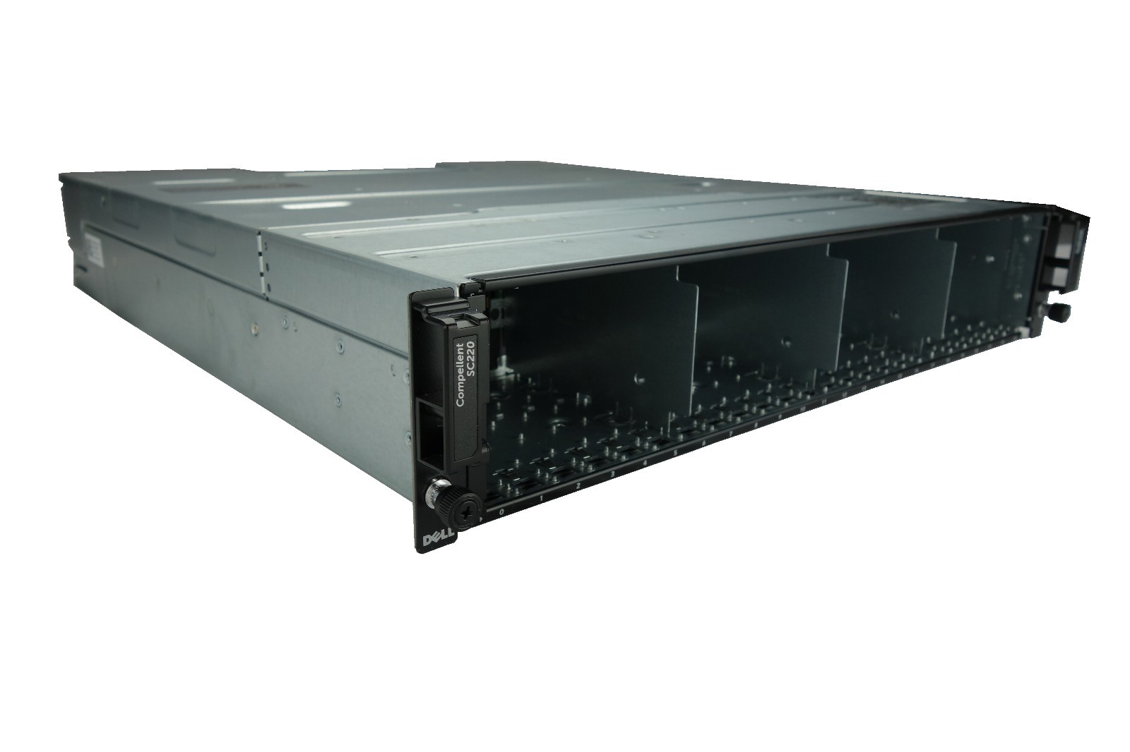 Dell Compellent SC220 24SFF Enclosure w/ 2x 700W, Bezel, No Controller/HDD/Rails