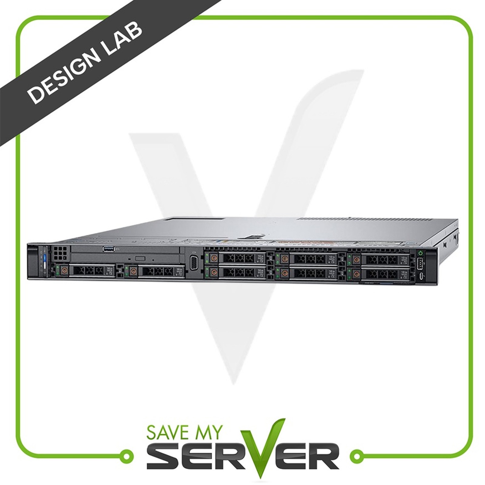 Dell PowerEdge R640 Server Design Lab – 8 Bay – 2x Intel Gold V2