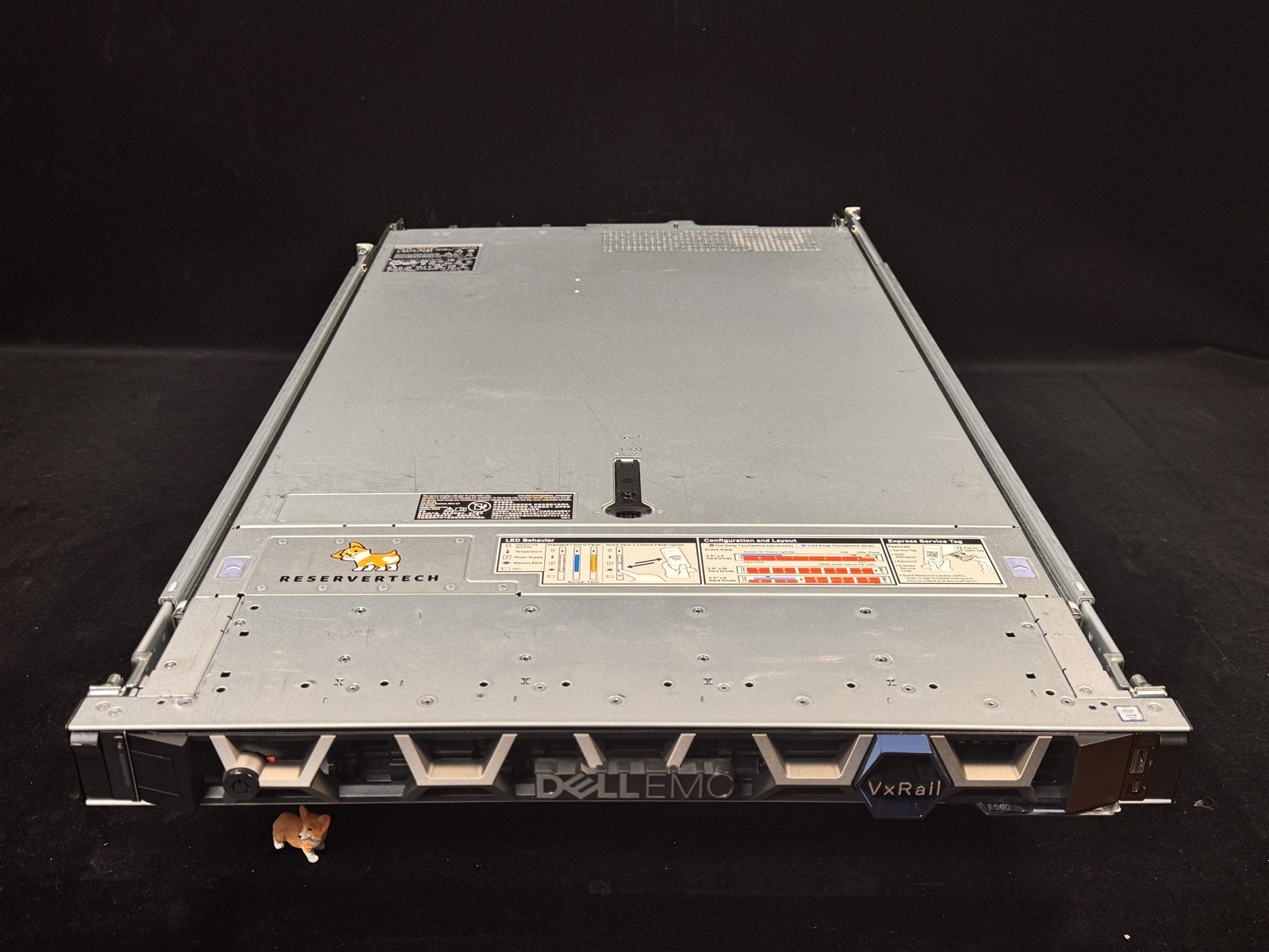 Dell EMC VxRAIL E560F 10SFF BAREBONE SERVER HBA330 2x 1100W PSU NO CPU RAM HDD