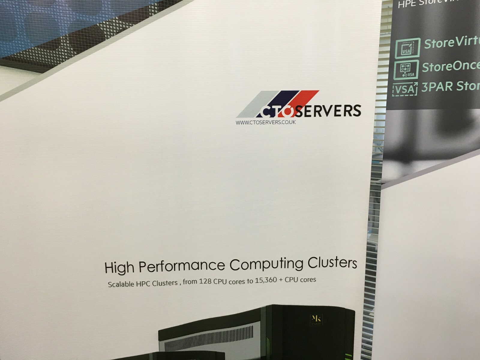 Data Center Setup – 6 x HPE BladeSystems 96 x Compute Nodes **3072 CPU Cores**