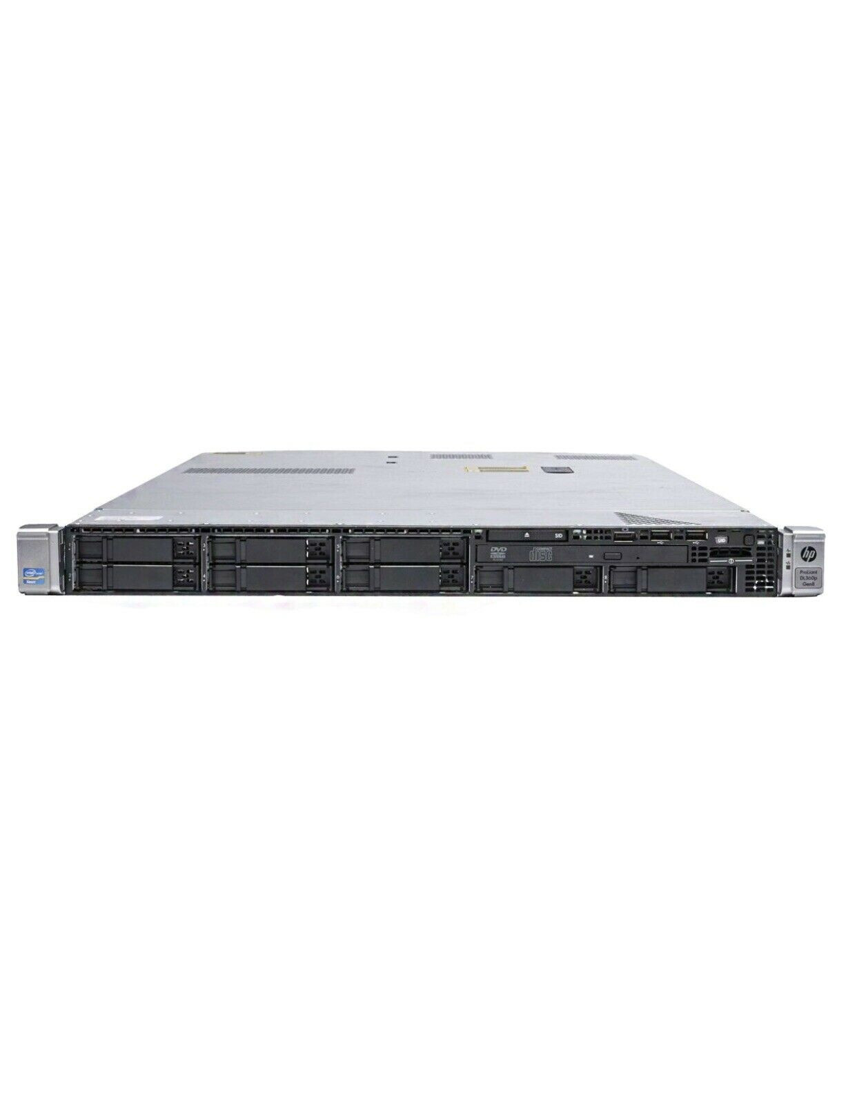 HP ProLiant DL360p Gen8 1U Intel E5-2609 v2 2.5GHz 8GB DDR3 8-Bay 2.5″ 2TB HDD
