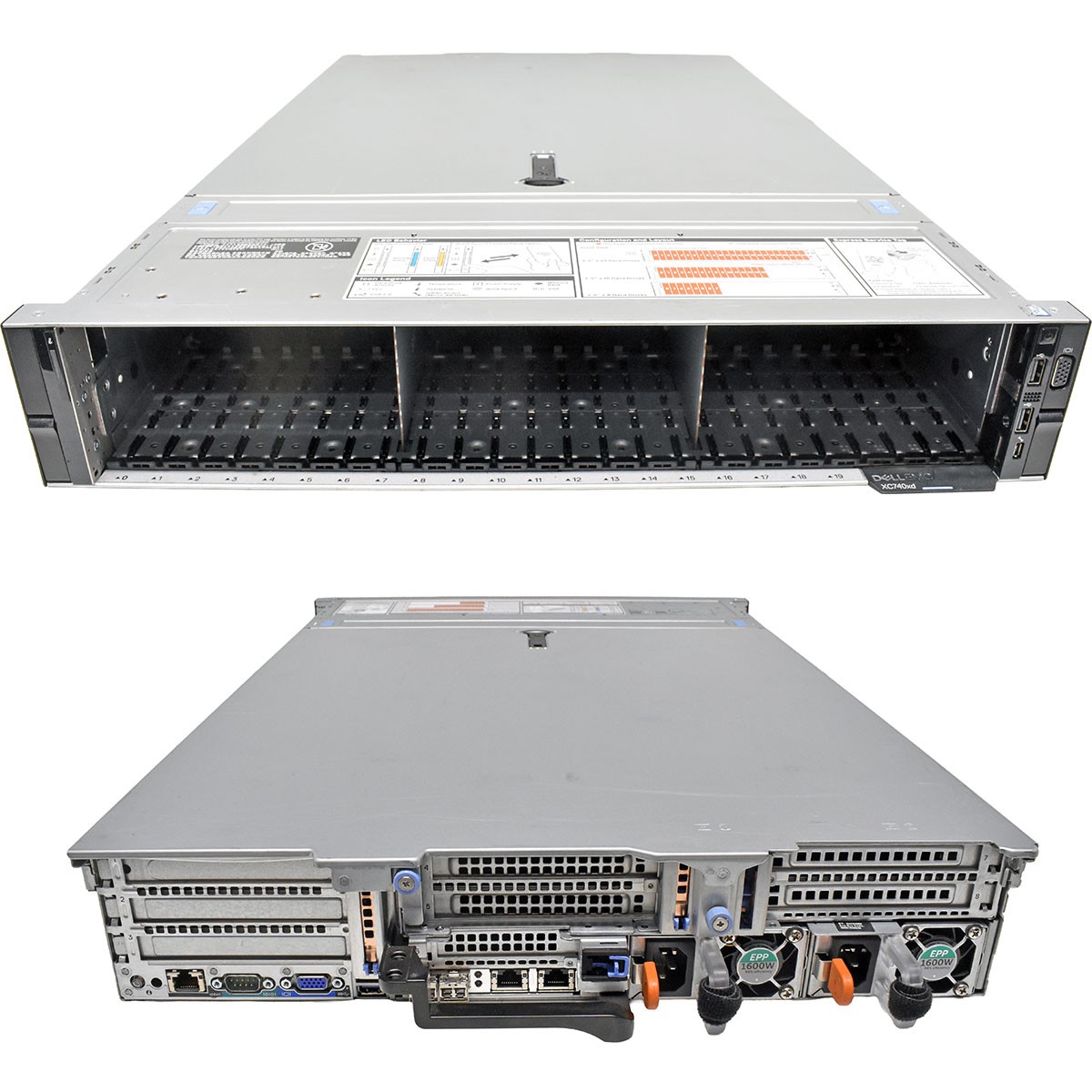 Dell VxRail V570F 2U Rack Server No CPU 0GB PC4 RAM 2xHS HBA330 24x SFF 2.5″