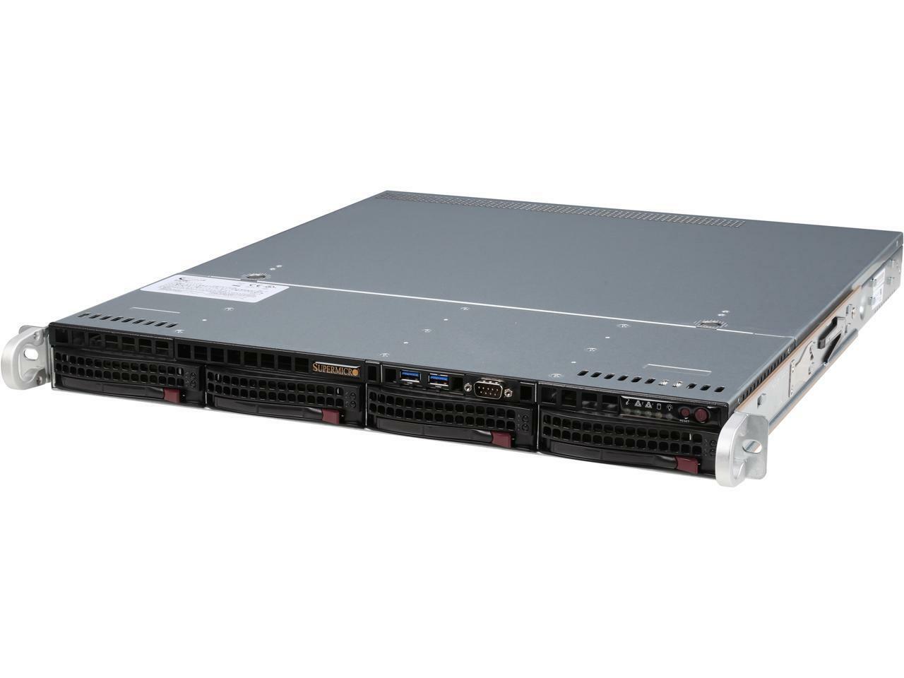 SUPERMICRO SYS-5019S-M 1U Rackmounted Server