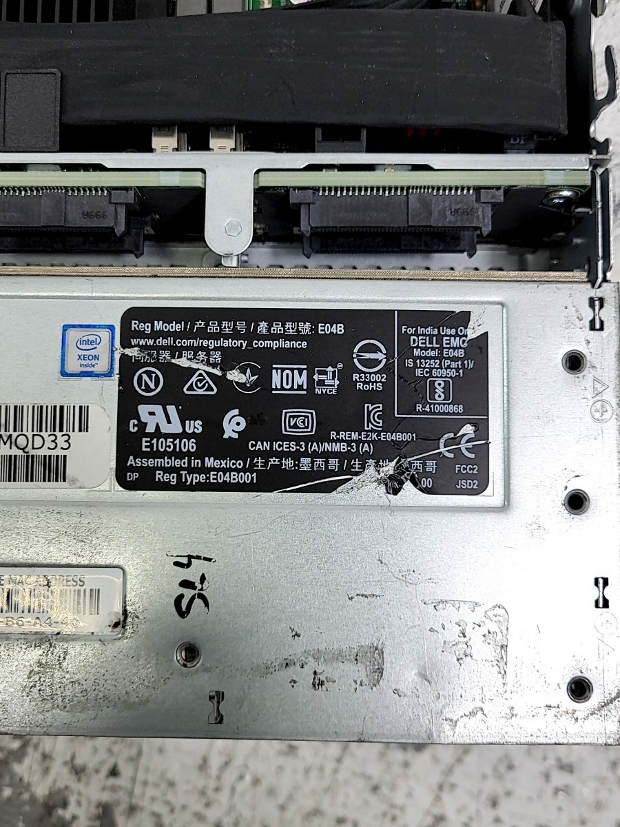 DELL PowerEdge MX740C Server 2*INTEL XEON GOLD 5120 SEE NOTES