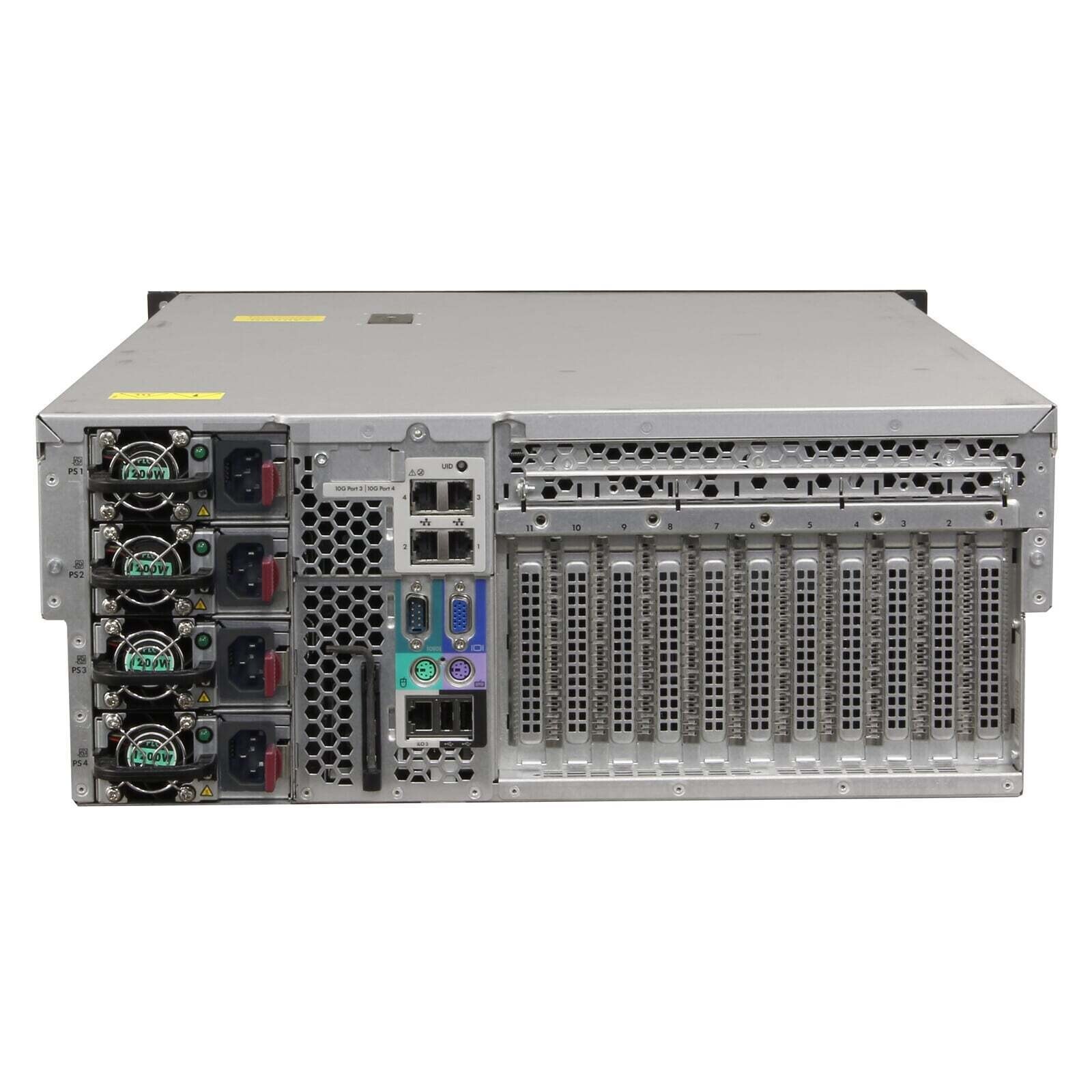 HP ProLiant DL580 G7 SERVER 4x 10 CORE E7-4870 2.4GHz 900GB RAM 4x 300GB 10K SAS