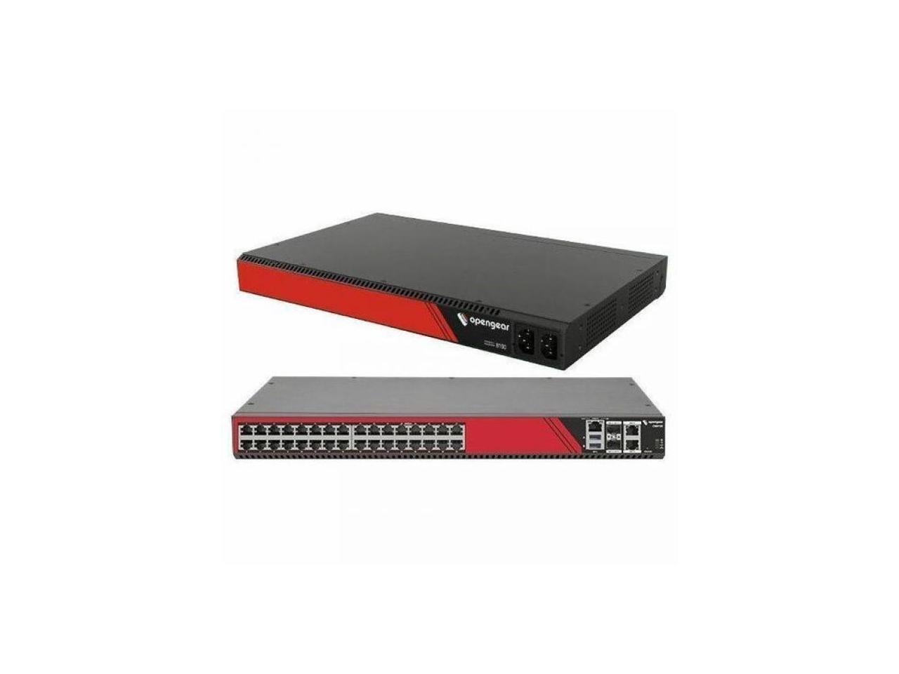 Opengear CM8132-10G Console Server – 32 selectable serial ports – 2x 10GbE SFP+,