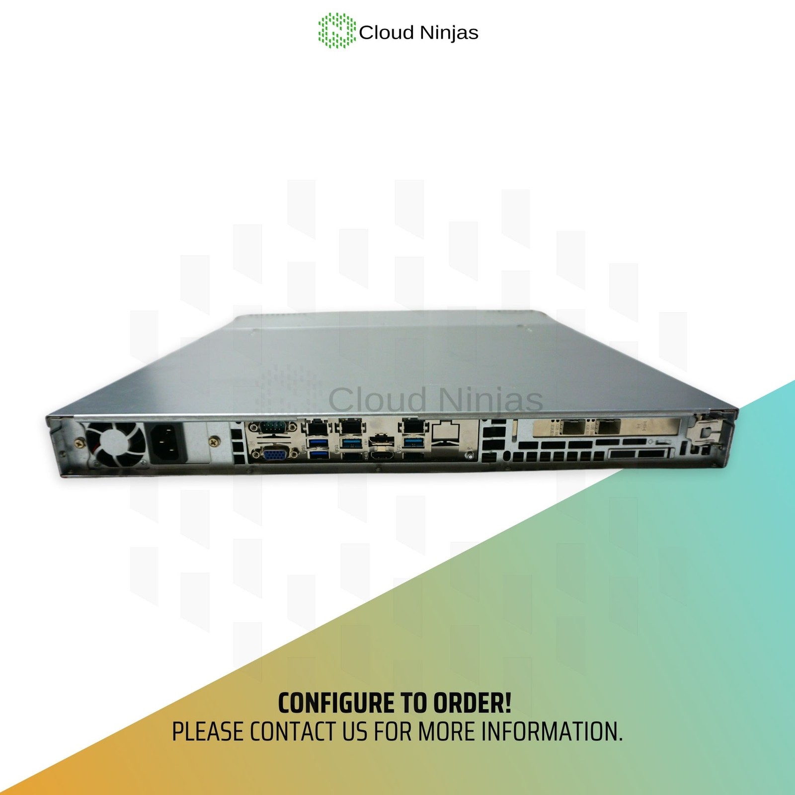 Cloud Ninjas ARAL-2M2 Ryzen 9 7950X3D 16 Core NVMe M.2 Liquid Cooling Server
