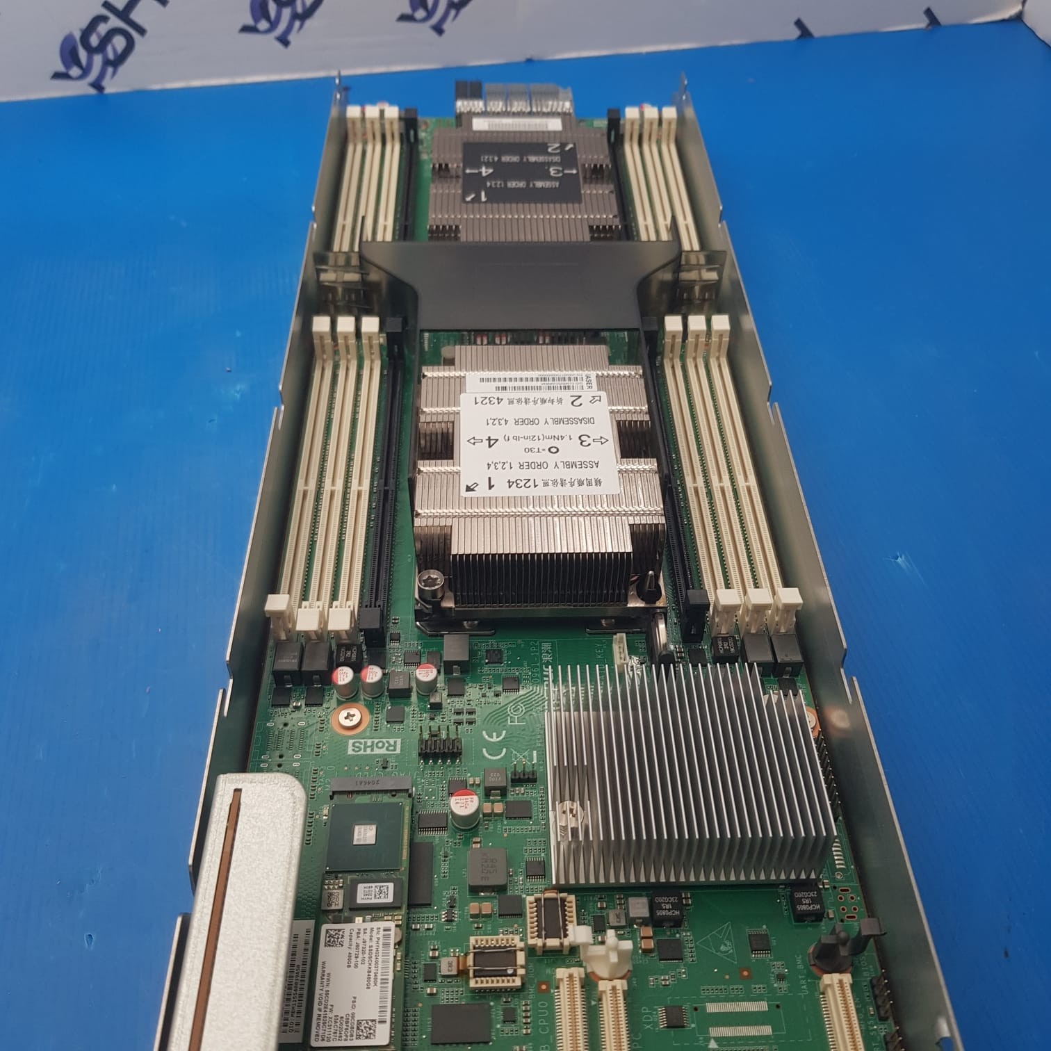 Inspur Blade Server Module with NVME and 2 x Xeon Silver 4216 CPU, no ram