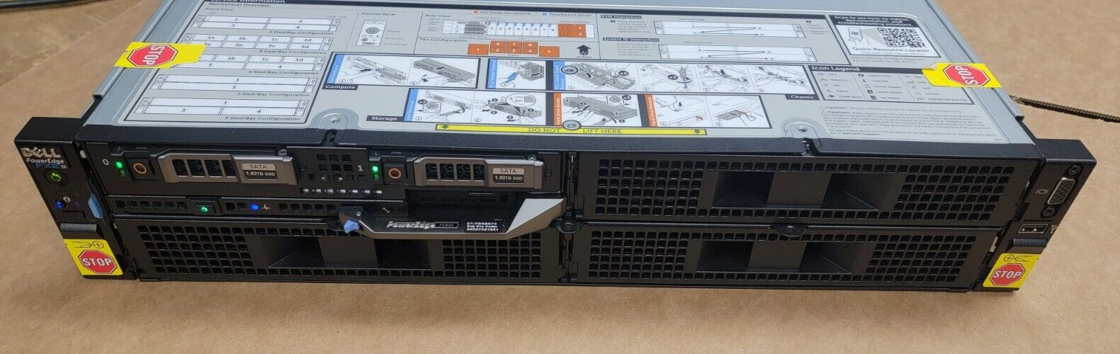 Dell PowerEdge FX2s FC640 x2 Intel Xeon Gold 6252 CPU 2.10GHz 384GB Ram