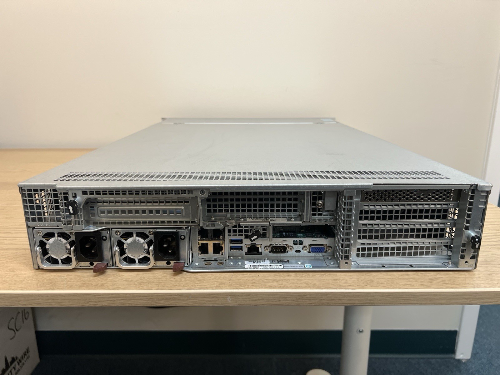 Supermicro SuperServer CSE-829U X10DRU-i+ w/ CPU & RAM no HDD