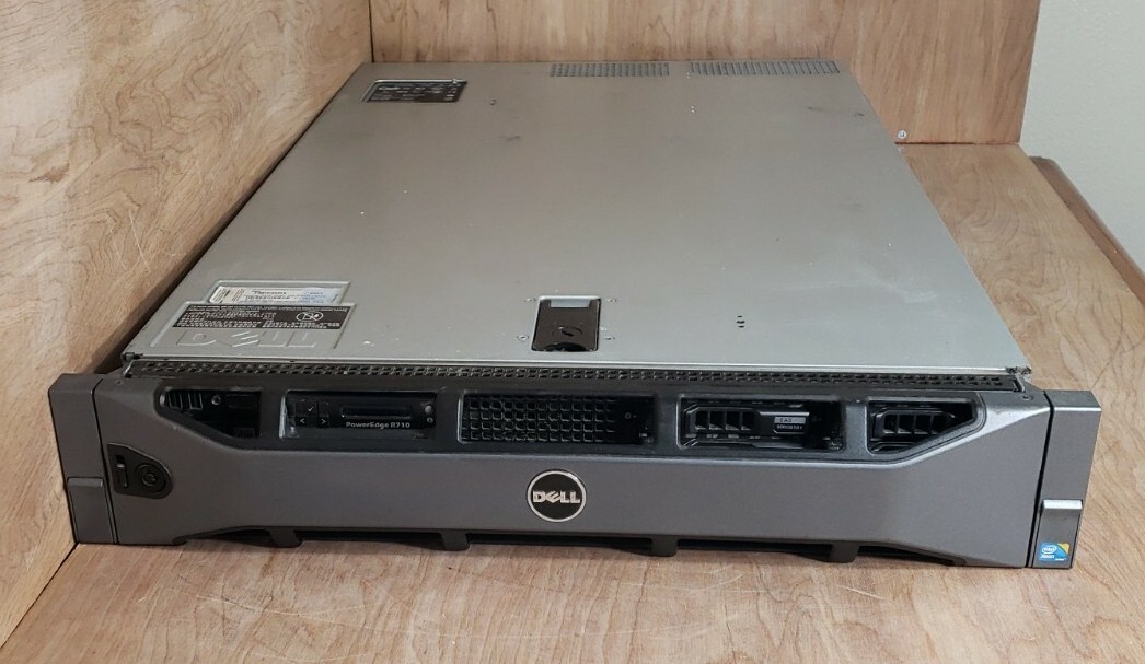 Dell PowerEdge R710 2U Server 2x Xeon X5660 2.8GHZ 96GB RAM LFF 3.9TB HDD