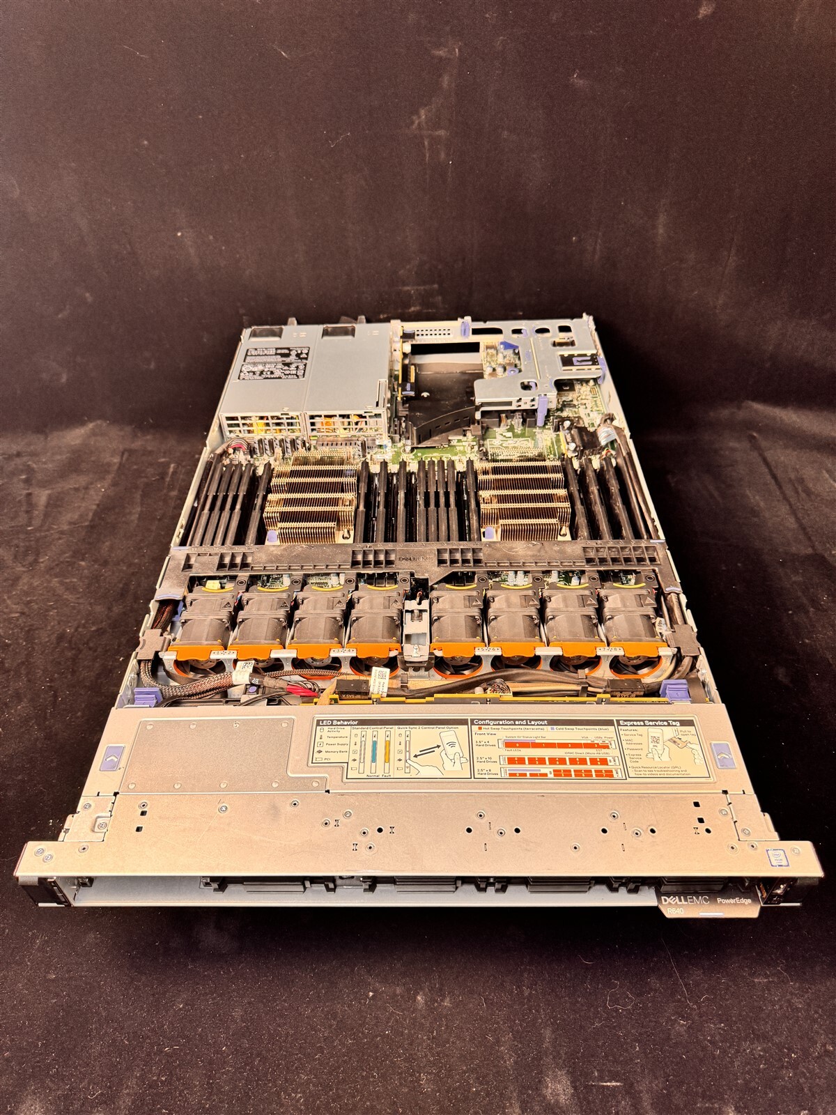 DELL POWEREDGE R640 8SFF 2x 6 CORE GOLD 6128 2.0GHz 256GB RAM H730P NO HDD