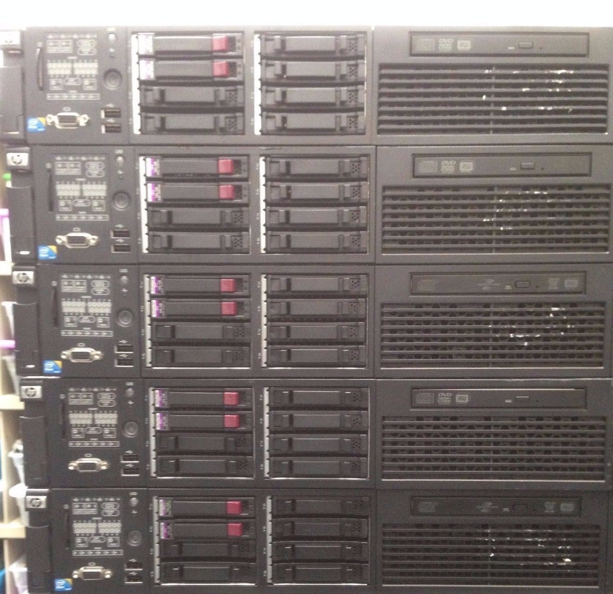 HP ProLiant DL380 G7 2x Xeon E5620 QC 2.4Ghz 36GB 2xPSU Server