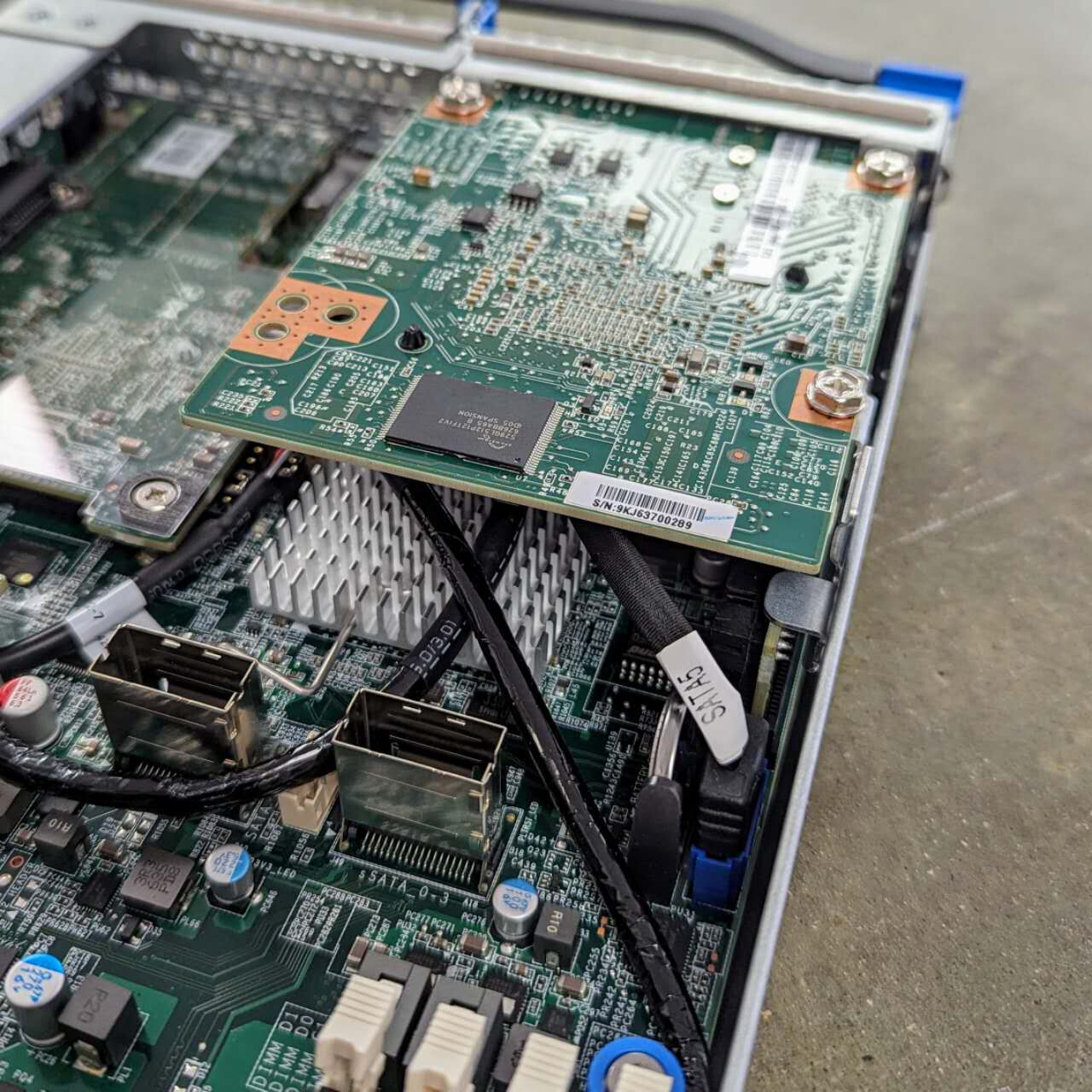 T41S-2U QuantaPlex LGA2011-3 NODE W/MOTHERBOARD 2x Heatsinks 10GE SFP NO/CPU/RAM