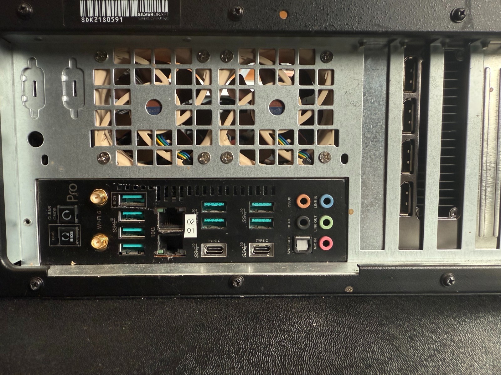 RTX A6000 + Quadro Sync II Media Server / Render Node