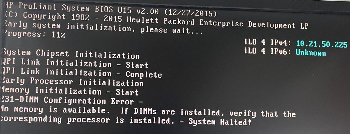 HPE ProLiant DL380 Gen9 Server –No RAM/No HDDs –Includes System Board 847393‑001