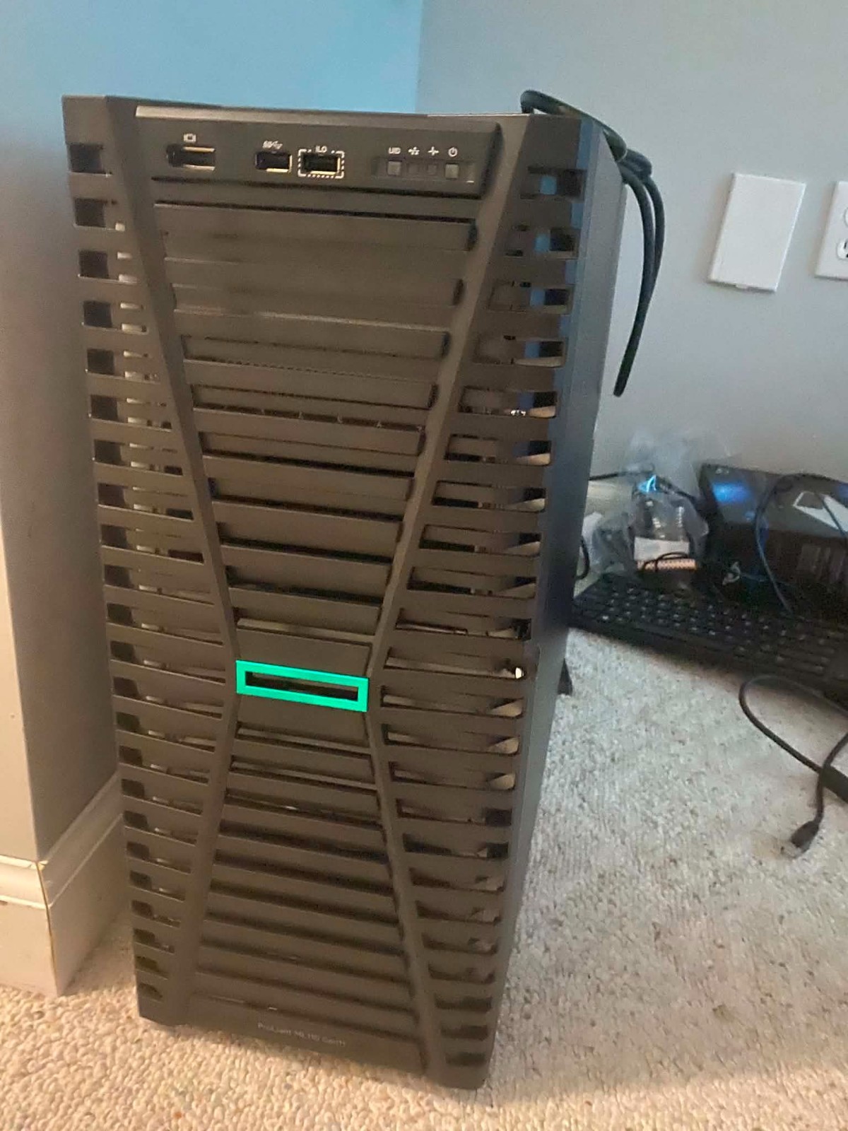 HPE ProLiant ML110 G11 4.5U Tower Server – 1 x Intel Xeon Gold 5416S 2 GHz