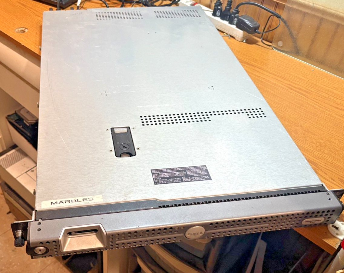 Dell PowerEdge R300 Server – XEON X-3663 2.83 MHZ- 8GB – 2x 500GB HD- RAILS