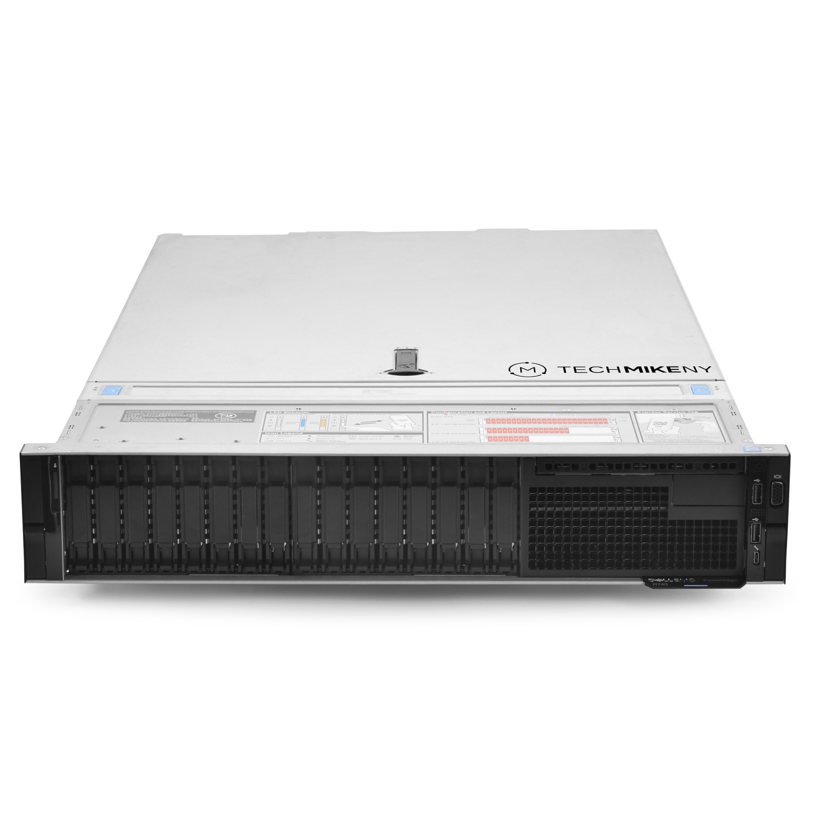 Dell PowerEdge R740 Server 2.10Ghz 48-Core 384GB RAM 15TB SSD Storage Rails File