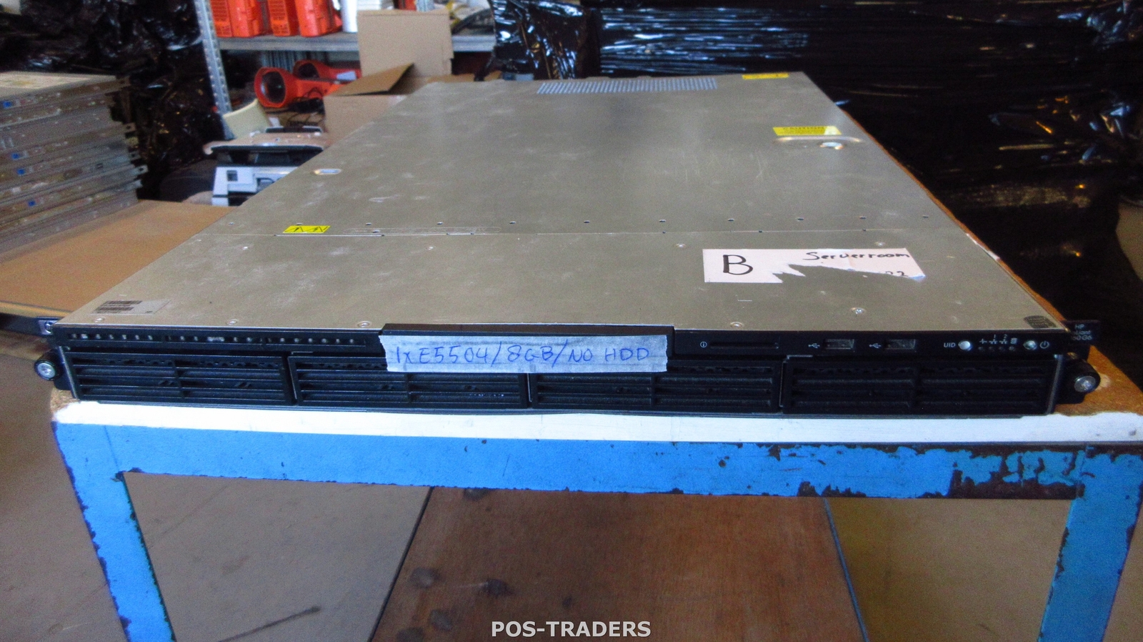 HP DL160 G6 Rack Server 1x XEON E5504 2GHZ / 8GB DDR2 / NO HDD / 2x 400W PSU