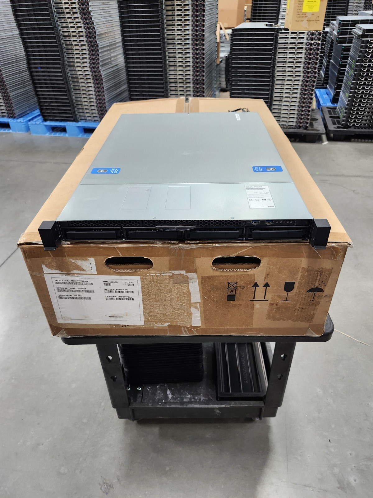 New Intel 1U NVMe Server 2x Gold 6330 56-Core 2.0GHz 512GB RAM 2×3.84TB SSD