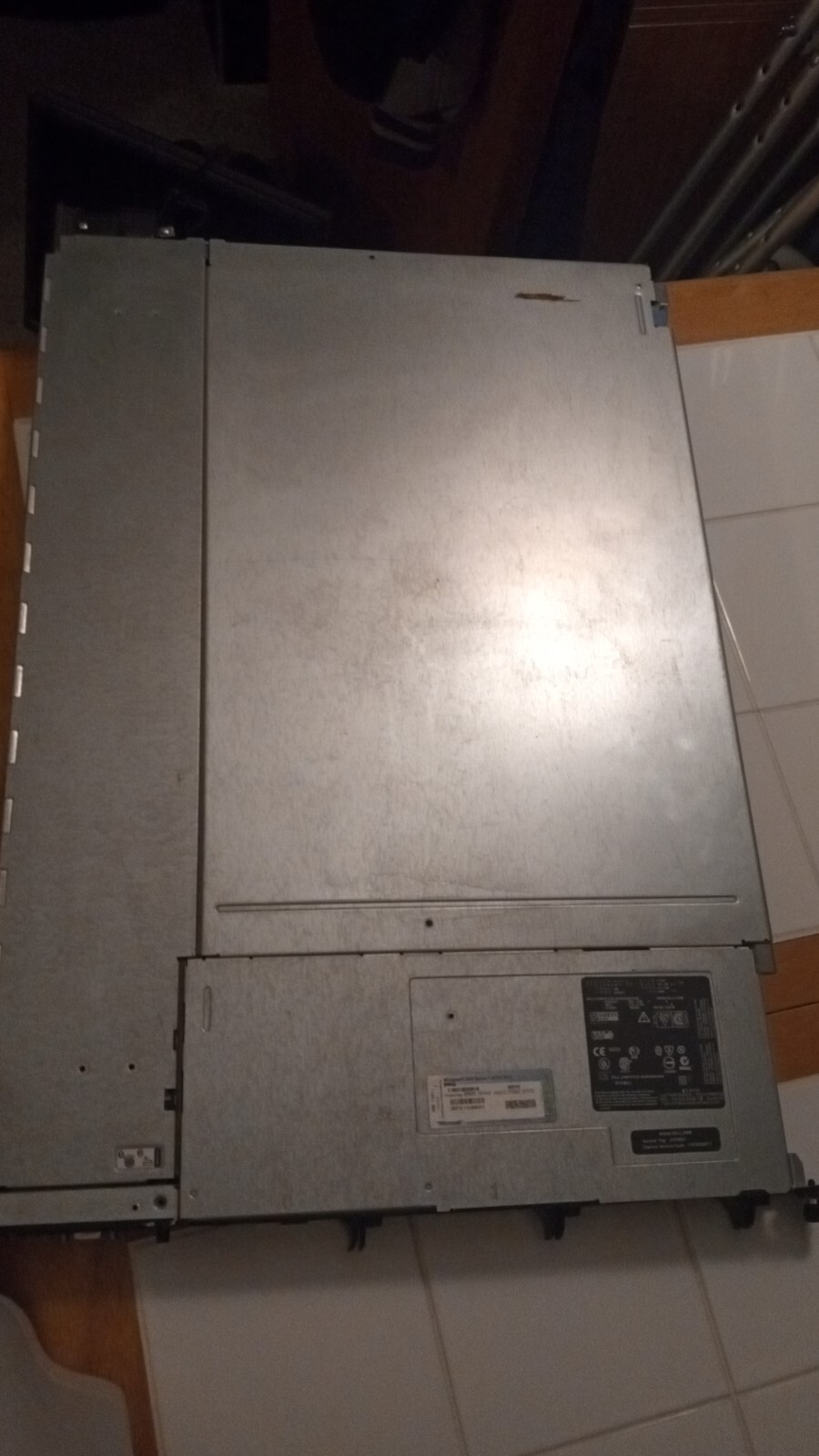 Dell PowerEdge 1750 (pe1750/2306) Server 2.4 GHZ, 108GB 128MB of Ram NO OS-Readv
