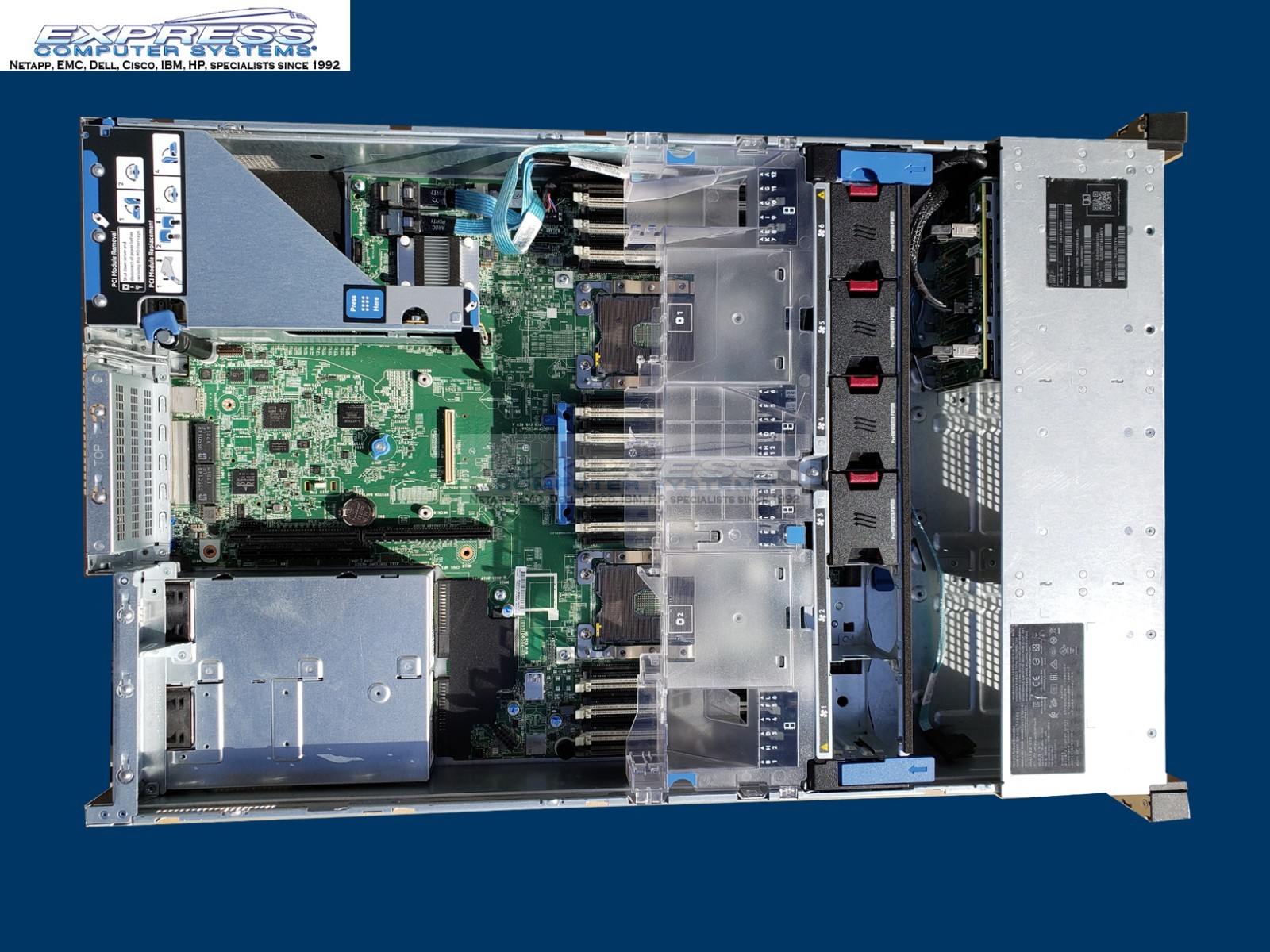 HP ProLiant DL380 G10 Bronze 3106 64GB 8x 1.6TB SSD 868703-B21