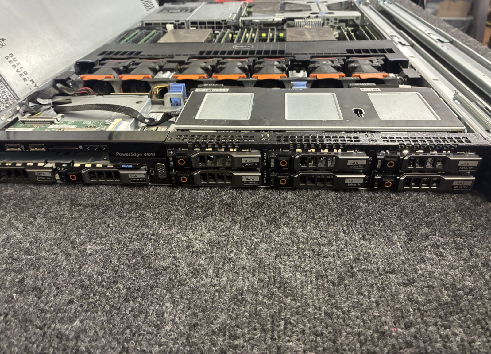 Dell PowerEdge R620 Intel 2x Xeon E5-2667v2 128gb DDR3 1333mhz