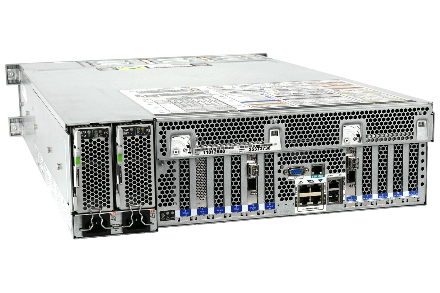Sun Oracle Server X5-4 6SFF 4x Xeon E7-8880 V3 2TB RAM Rails