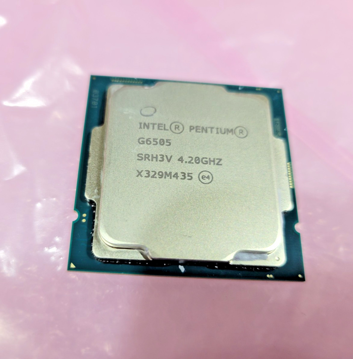 Intel Pentium Gold G6505 4.20GHz Dual-Core CPU Processor SRH3V LGA1200 – CPU780